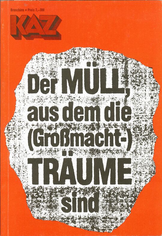 Der Müll, aus dem die (Grossmacht-)Träume sind