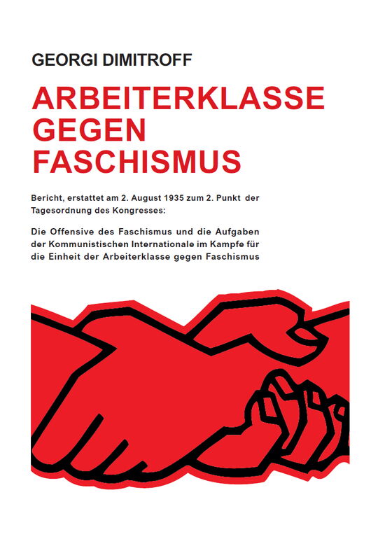 Arbeiterklasse gegen Faschismus - Cover