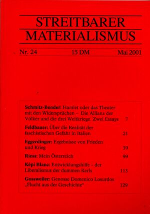 Streitbarer Materialismus Nr. 24