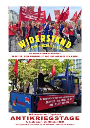Widerstand ist der einzige Ausweg. Aktionstagebuch September/Oktober 2024