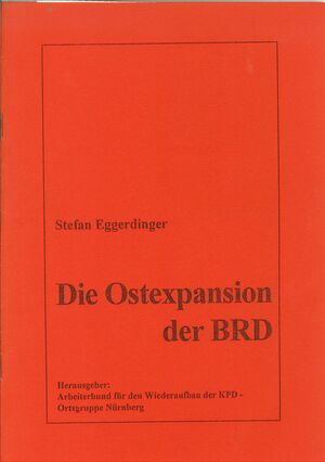 Die Ostexpansion der BRD