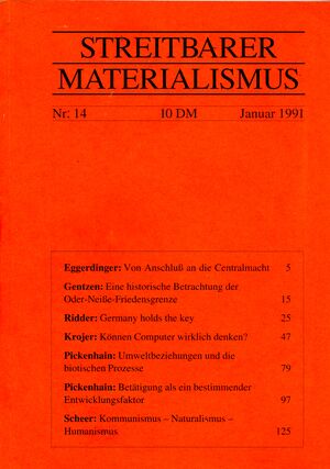 Streitbarer Materialismus Nr. 14