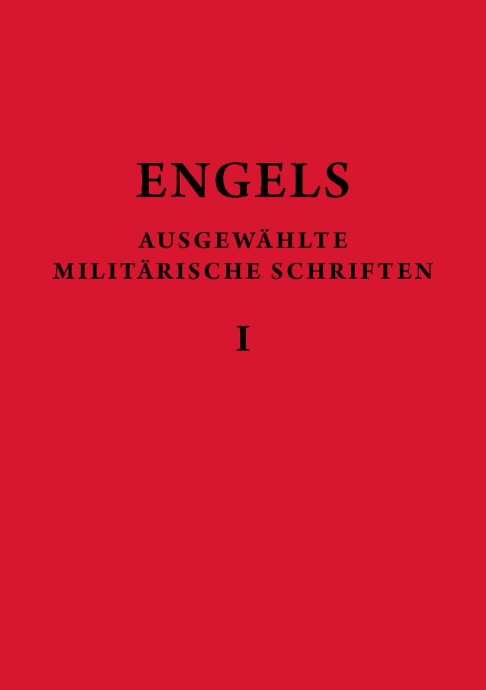 Engels - Ausgewählte militärische Schriften