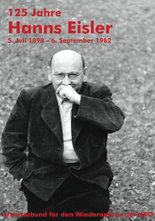 125 Jahre Hanns Eisler