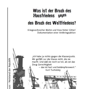 Was ist der Bruch des Hausfriedens gegen den Bruch des Weltfriedens